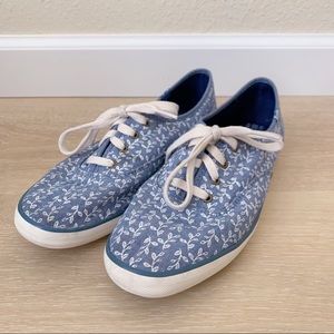 Keds Botanical Leave Chambray Champion Sneakers